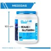 Blu-e Supplements BCAA'S + Glutamin Fórmula 0% Carbohidratos y Grasas