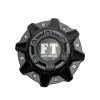 Full Throttle #Full Throttle Off-Road Matte Black Wheel Center Cap