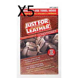 Blue Magic X5 Blue Magic Just For Leather Conditioner Individually Wrapped towelettes