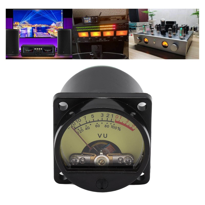 VU Panel Meter 500UA Warm Back Light Recording 5DB Drive