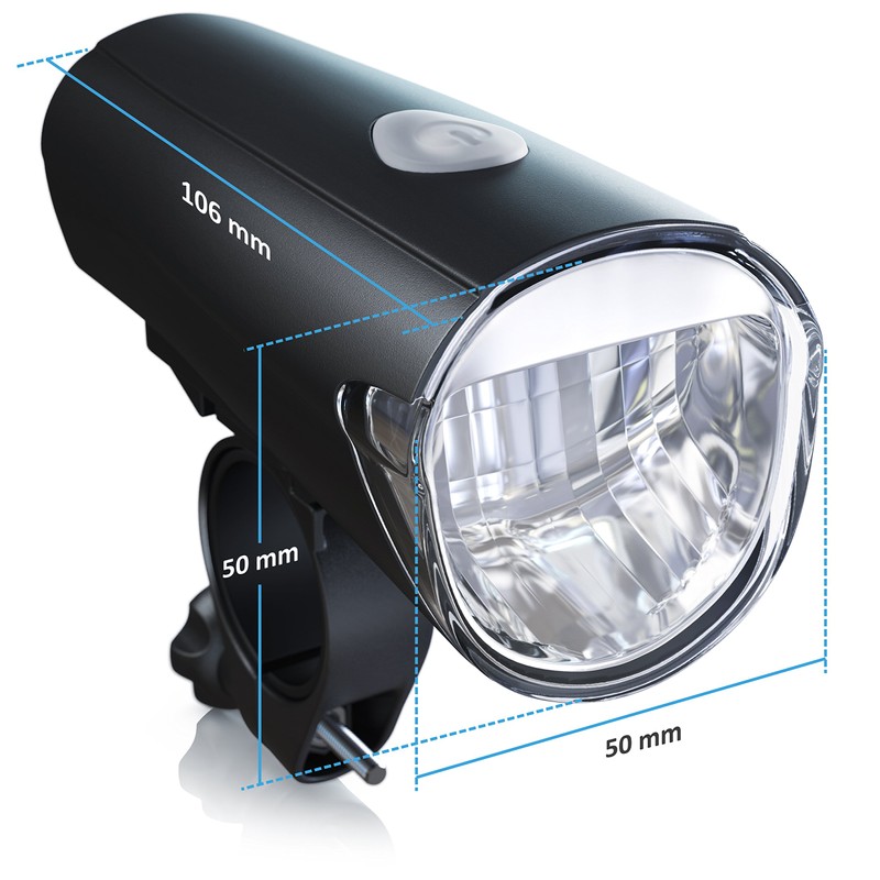Bicycle Light Set (German Road Traffic Licensing Regulations), Approved LED