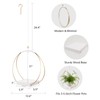 hismocal hismocal 2 Pack Hanging Planter Holder for Indoor Plants,