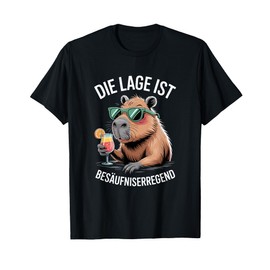 Die Lage ist Besaufufniserregend | Funny Party Gadgets T-Shirt