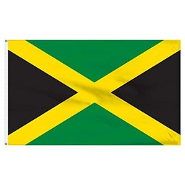 Trade Winds 3x5 Jamaica Jamaican Flag 3'x5' House Banner Polyester Grommets Fade Resistant Fade Resistant Premium
