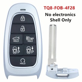 Unbranded Replacement Key Shell for Hyundai Sonata 2019-2022 Smart Remote FOB TQ8-FOB-4F28