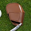 Golf Head Cover,Leather Protective Set - Thick Synthetic Leather Golf