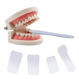 5 Piezas de Espejo Ortodoncia Dental Intraoral, Espejo Reflector de 2 Caras Fotográfico Intraoral Ortodoncia Dental, Espejos Intraorales, Contrastes Fotografia Dental, Intraoral Ortodoncia Dental Espejo Intraoral