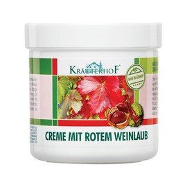 Krauterhof Krauterhof Horse Chestnut & Red Vine Cream for Varicose Veins, Aching Legs - 250ml, All Skin Types