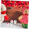 ORFOFE 40pcs Luminous Miniaturized Mushrooms Resin Decoration Pieces Night-Light Mushroom