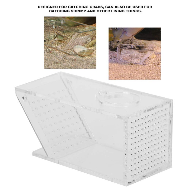 Fish Trap Catcher Box, Fish Tank, Tasteless Non-Toxic Safe for