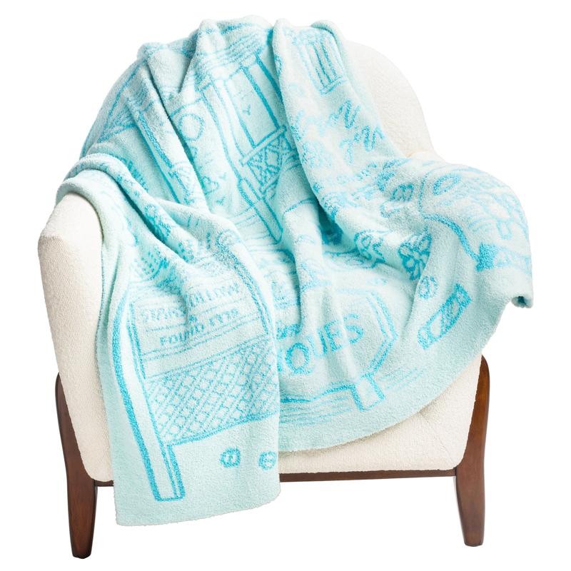 Gilmore Girls Feather Knit Fluffy 50x60 Throw Blanket