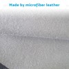 MAX COOL 4Pcs Black Leather Left and Right Door Panels