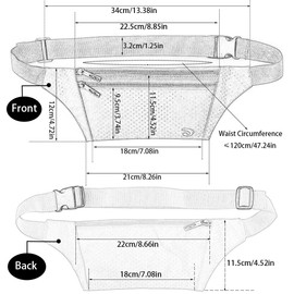 Naoki Outdoor Sports Running & Jogging & Travel Waterproof Utralthin Waist Pack/Bag Runner Belt