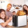 Lagom Tostadora 650w Lagom Toster Bh-002 Mini Horno 2 Rebanadas