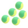 5PCS 6cm Rubber Tennis Balls Elastic Squash Ball Pressure Relief