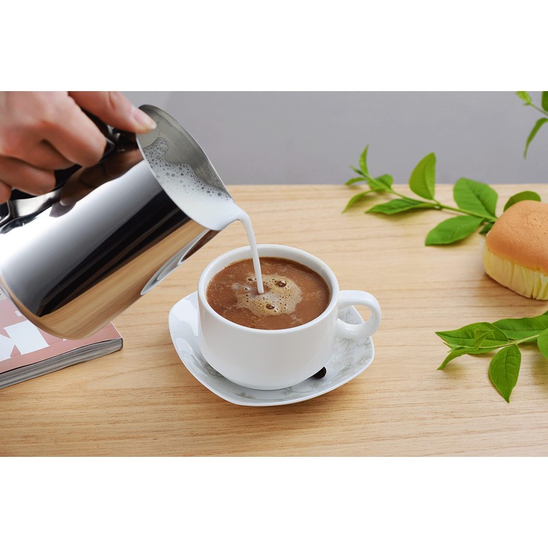 Apexstone Espresso Milk Frothing Pitcher 20 oz, Espresso Steaming Pitcher
