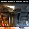 ZATOOTO Rear Windshield Sunshade for 2019-2024 Toyota RAV4 Back Window
