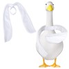 Gosknor 25.2in/64cm Poseable Goose Wings for 23-28" Porch Goose, White