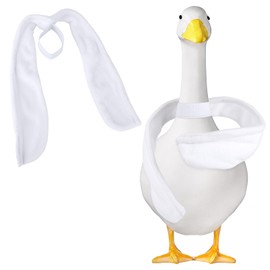 Gosknor 25.2in/64cm Poseable Goose Wings for 23-28" Porch Goose, White