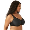 Wacoal Women's Full Figure Basic Beauty Contour Spacer Bra, Black,