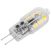 10Pcs Bi Pin Bulbs 12LED 1.2W G4 LED Bulb for