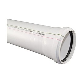 Rehau Soundproofing Raupiano Plus Drain Pipe DN 50 x 1000 mm