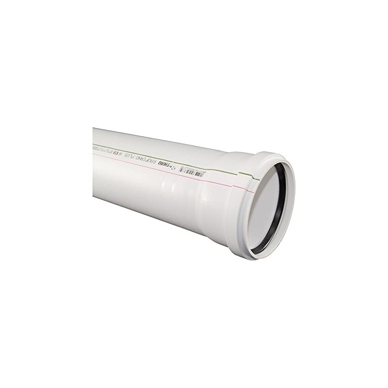 Rehau Soundproofing Raupiano Plus Drain Pipe DN 50 x 1000