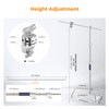 K&F Concept Heavy Duty C Stand 10.8ft/330cm with Holding Arm