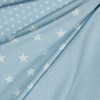 Oekotex Cotton Fabric with Stars Design Available by the Metre