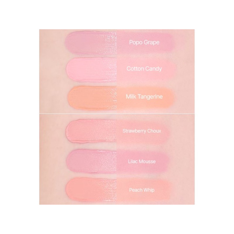 FEEV Fluffy Cheek Blush 10g, color:Milk Tangerine