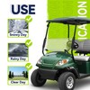 ECOTRIC Golf Cart 3 Leaf Spring Kit Compatible with 1996-2013