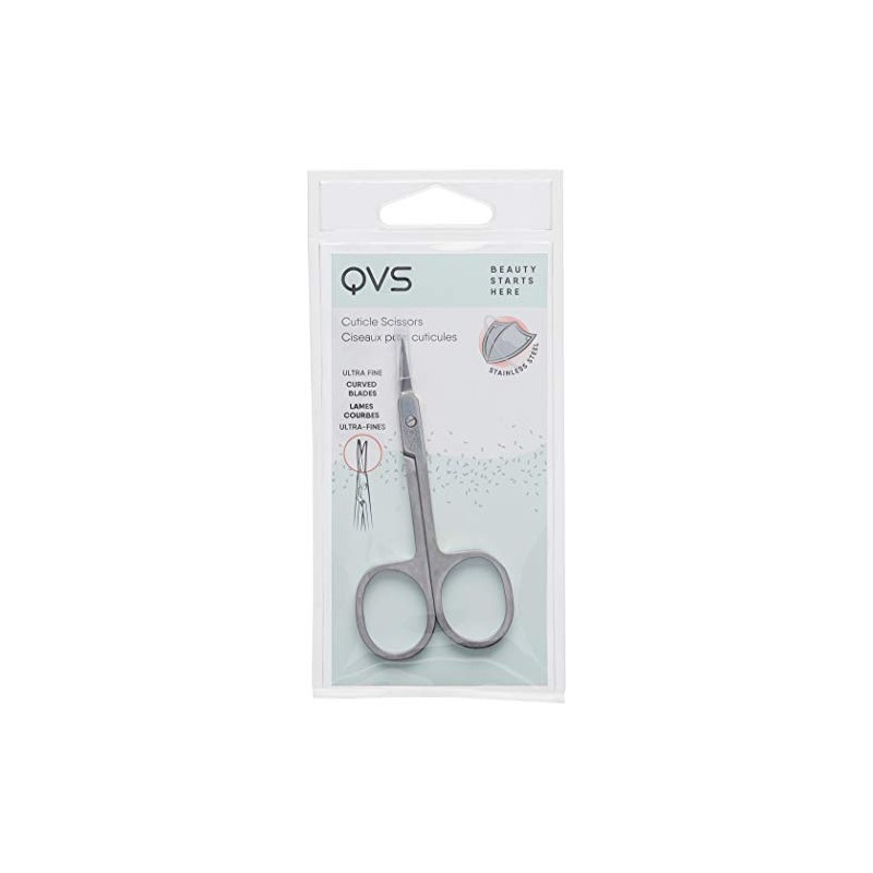 QVS TIJERAS CURVAS CUTICULAS EXTRA FINAS