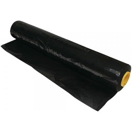VBS - Poly Mulch Black Plastic Sheeting - Poly Mulch, Mulch, Black Plastic Sheeting, Poly Mulch Sheeting, Mulch, Poly Mulch, Black Plastic Sheeting, Black Poly Mulch (4 mil - 4' x 200')