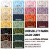 Black Wedding Gauze Cheesecloth Fabric, 9.2M x 90cm Cheesecloth Arch