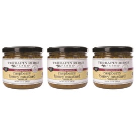 Terrapin Ridge Farms Raspberry Honey Mustard Pretzel Dip – Three 14 Ounce Jars