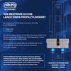 GERCAR Pro Lock Cylinder Profile Cylinder 35/35 Solid Double Cylinder