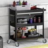 Besitu 5 inches Stem Casters for Wire Shelving Racks, Heavy
