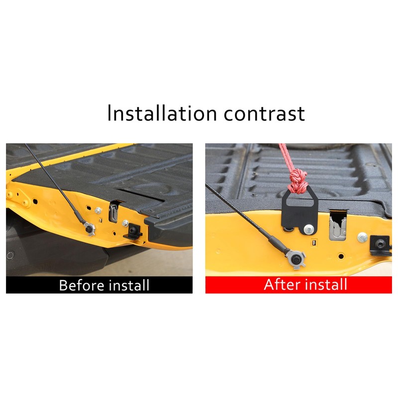Tailgate Tie Down Anchors Compatible with Ford Ranger 2023 2024