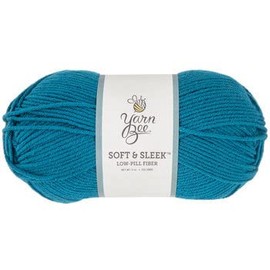 Yarn Bee Teal Green Soft & Sleek 5 Oz