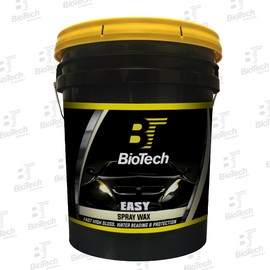 BioTech Easy Spray Wax, Quick wax 5 GAL (Pail)