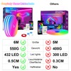 Cozylady RGB Neon LED Strip Light, with Remote Control, App