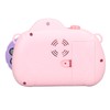 Kids Music Camera Pink Cute Adjustable Puzzle Kids Cartoon Projection