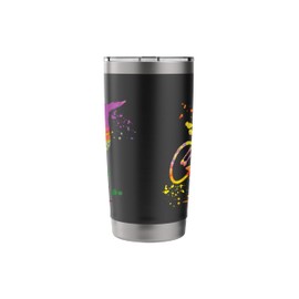 Artistic Cycling Colorsplash Trick Bicycling Stainless Steel Insulated Tumbler