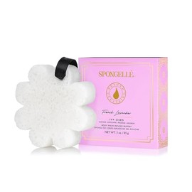 Spongelle Flower Boxed French Lavender Plus 14 Uses