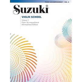 Suzuki Violin School Piano Accompaniment, Volume 5 (Revised)