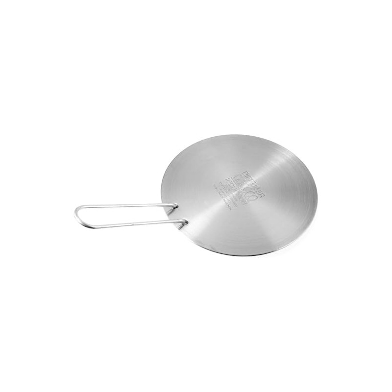 Ilsa universal adaptor plate induction 12 cm round with handle.