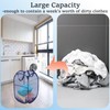 Aplter Collapsible Laundry Baskets Mesh Pop Up Laundry Basket Portable