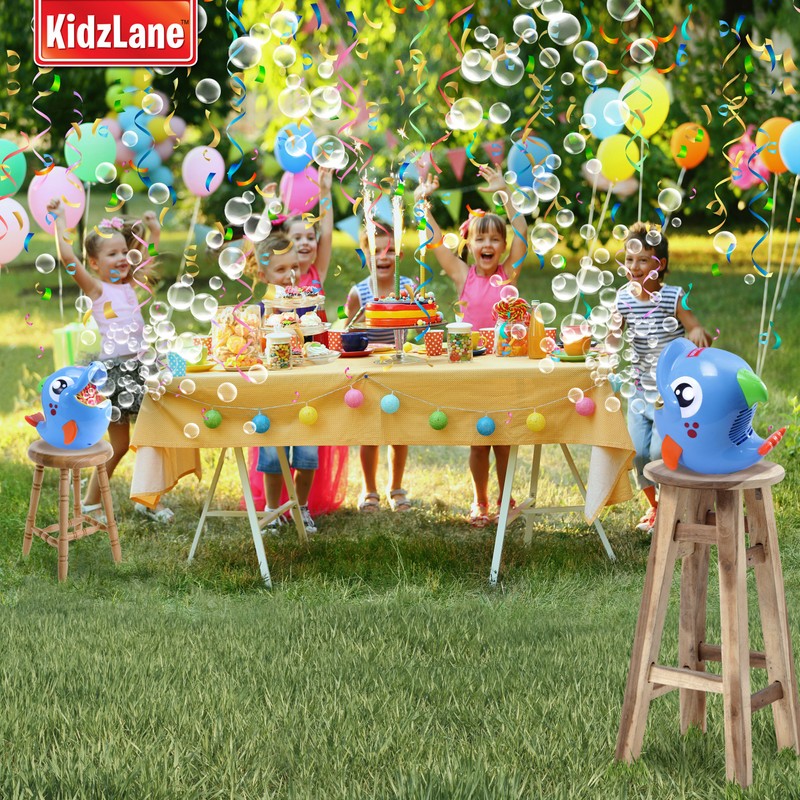 Kidzlane Bubble Maker Machine for Kids - Big Bubbles Speed