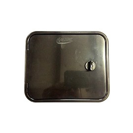 Valterra RV Sewer Hose Compartment Door Assembly With Thumb Lock (Black)