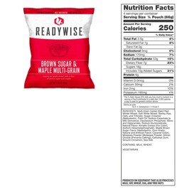 ReadyWise Emergency Food Supply Ready-Grab Bag, Portable, Non-Perishable, Ready-to-Eat Meals for Emergencies or Camping, Just Add Water